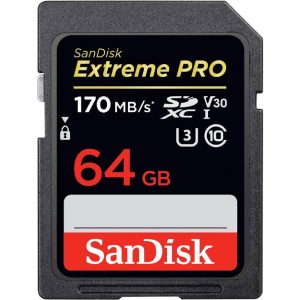 SD Card SanDisk 64GB Extreme Pro V30