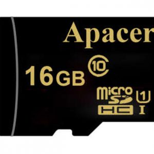 کارت حافظه microSDHC اپیسر مدل AP16GA کلاس 10 سرعت 45MBps ظرفیت 16 گیگابایت