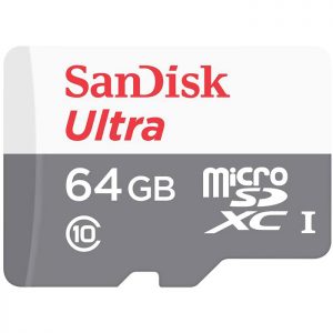 کارت حافظه microSDXC سن دیسک مدل Ultra کلاس 10 سرعت 80MBps 533X ظرفیت 64 گیگابایت
