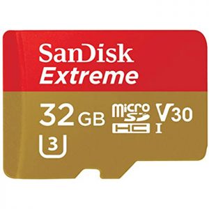 کارت حافظه microSDHC سن دیسک مدل Extreme V30 کلاس 10 سرعت 90MBps ظرفیت 32 گیگابایت