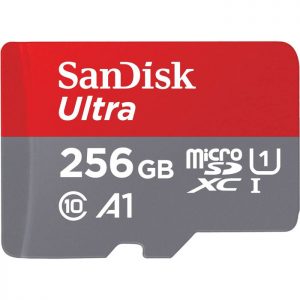 کارت حافظه microSDXC سن دیسک مدل Ultra A1 کلاس 10 سرعت 120MBps ظرفیت 256 گیگابایت