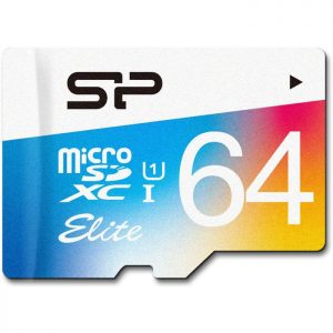 کارت حافظه‌ microSDHC سیلیکون پاور مدل Elite کلاس 10 ظرفیت 64 گیگابایت