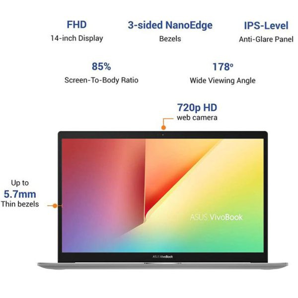 لپ تاپ 15.6 اینچی ایسوس مدل Asus X509FA