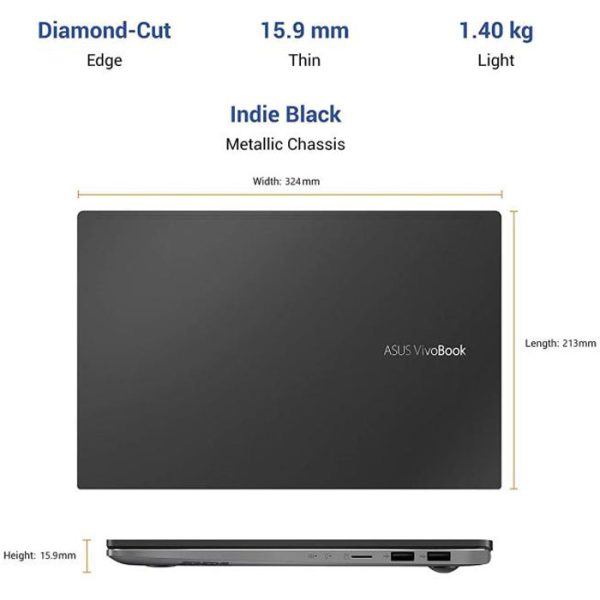 لپ تاپ 15.6 اینچی ایسوس مدل Asus X509FA