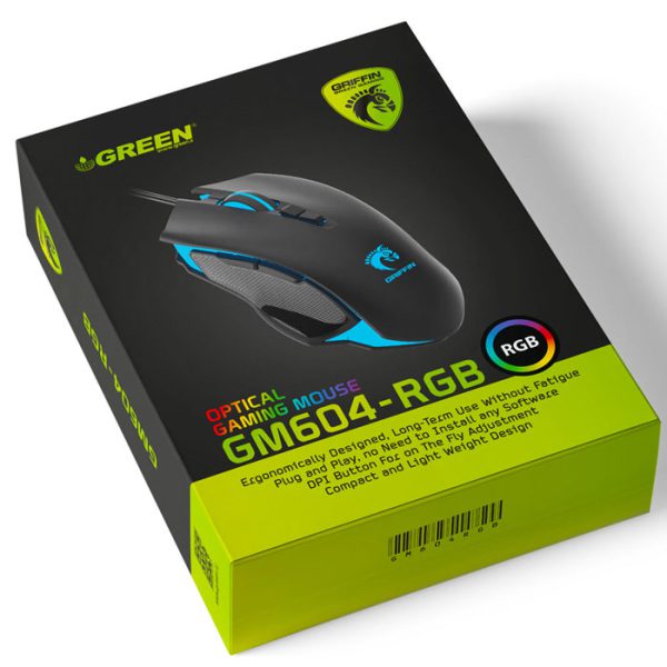 موس   گرین مدل GM604 RGB