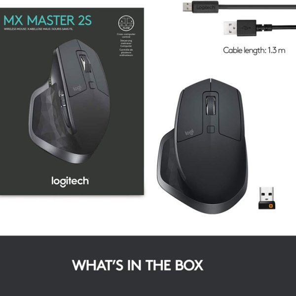 موس لاجیتک وایرلس مدل ‏MX Master 2S