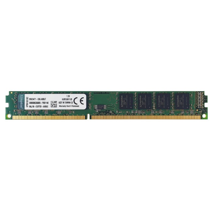 Ram Kingston ValueRAM 8GB DDR3 1600MHz CL11 Single